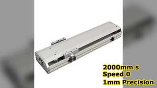 High Speed Slide Table 2000mm/s 0.1mm Precision