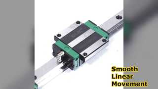 Smooth Linear Guides Easy Install Lubrication