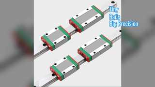 Mini Linear Guide Rails Space Saving Precision